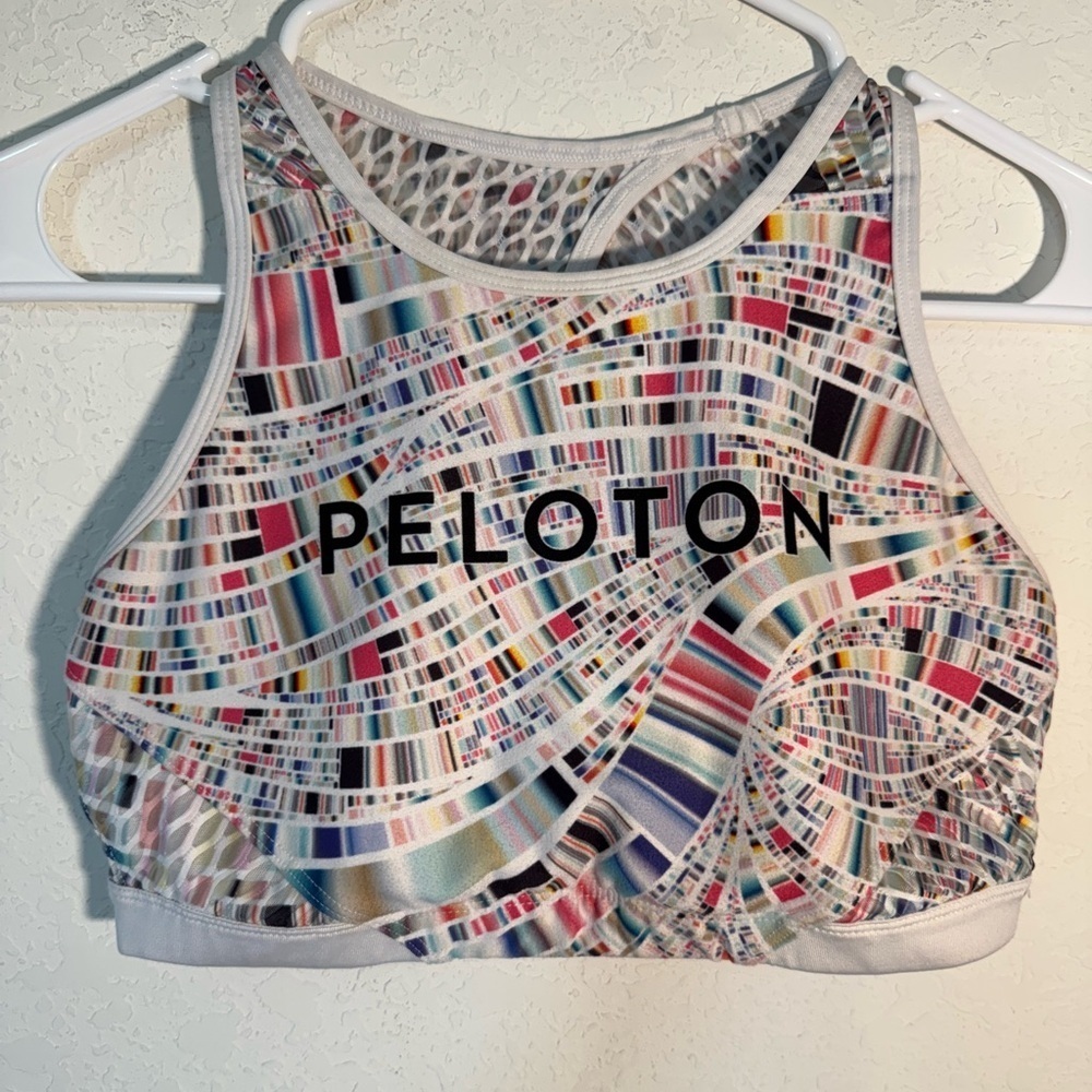 Peloton Multicolor Sports Bra Workout Active Womens Size Medium